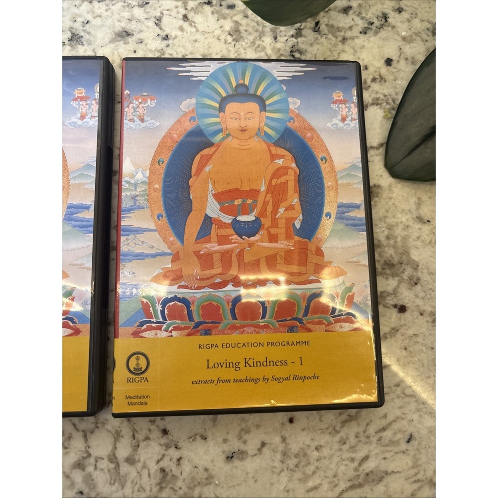 Sogyal Rinpoche DVD Loving Kindness One & Two Buddha's Teachings Rigpa buddhism - Picture 3 of 9